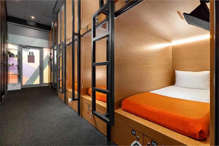 Химки: Капсульный отель «Gettsleep Sheremetyevo Terminal D»
