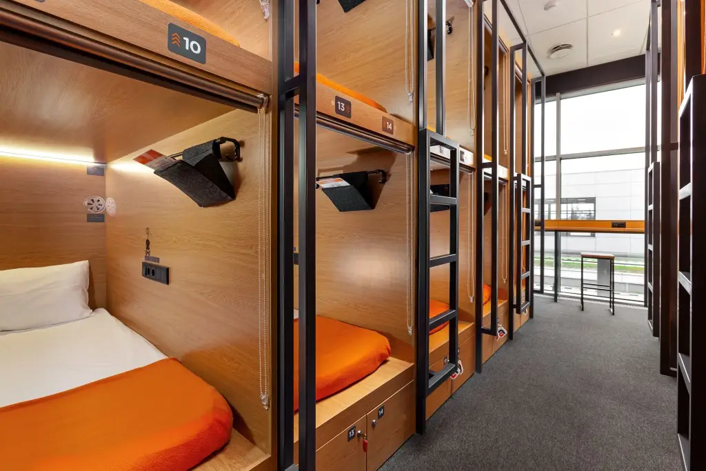 Химки: Капсульный отель «Gettsleep Sheremetyevo Terminal D»