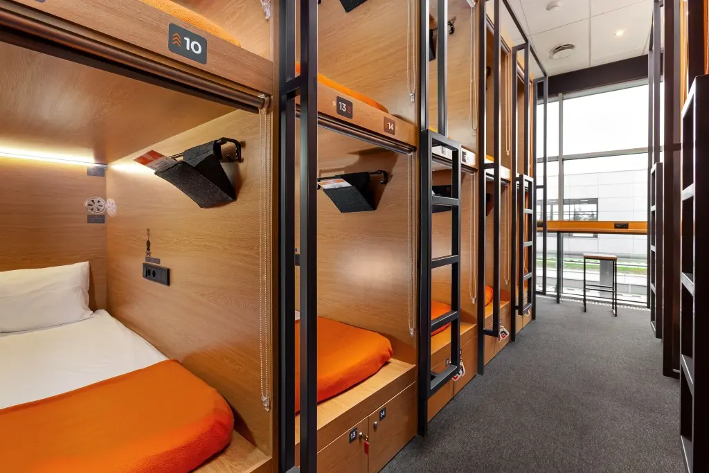 Химки: Капсульный отель «Gettsleep Sheremetyevo Terminal D»