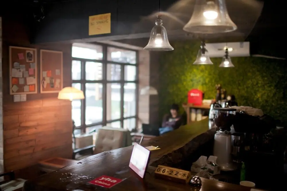 Ханчжоу: the Green Youth Hostel,Hangzhou