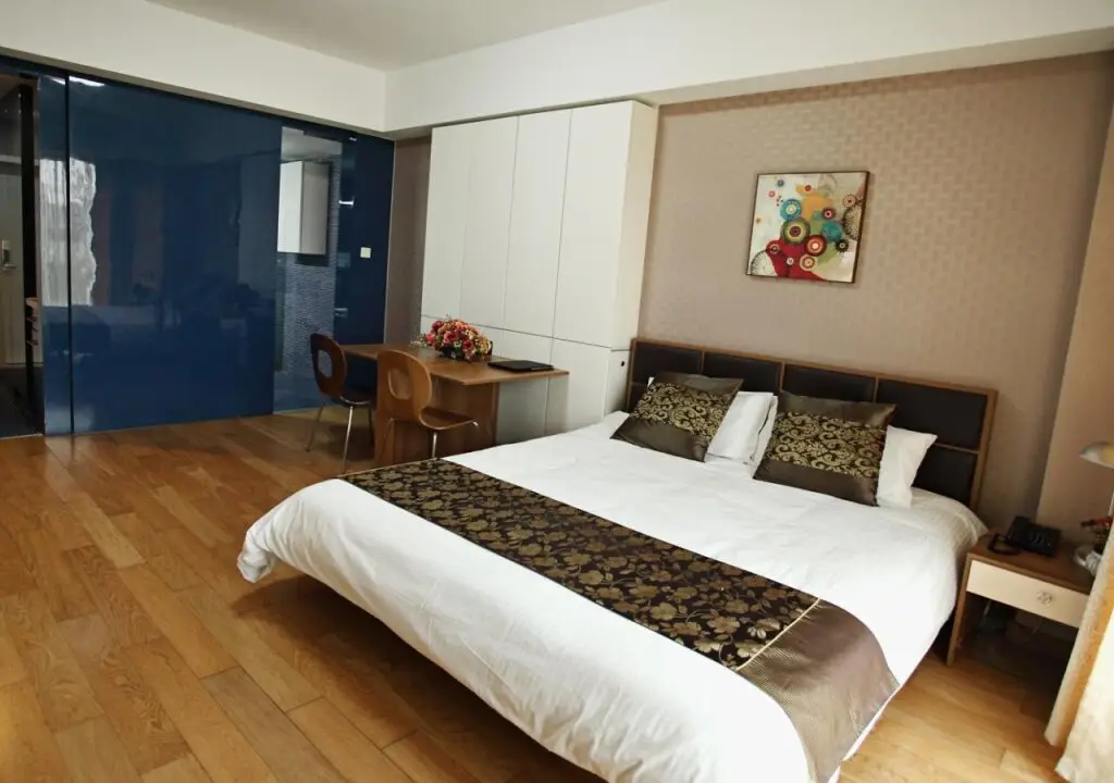Циндао: Qingdao Lejiaxuan Boutique Apartment International Convention Center Branch