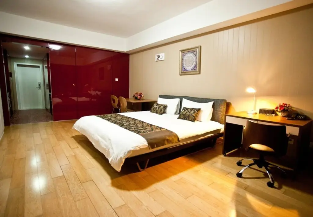 Циндао: Qingdao Lejiaxuan Boutique Apartment International Convention Center Branch