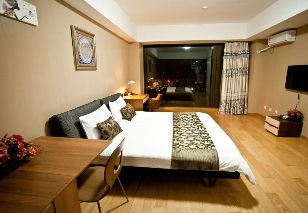Циндао: Qingdao Lejiaxuan Boutique Apartment International Convention Center Branch