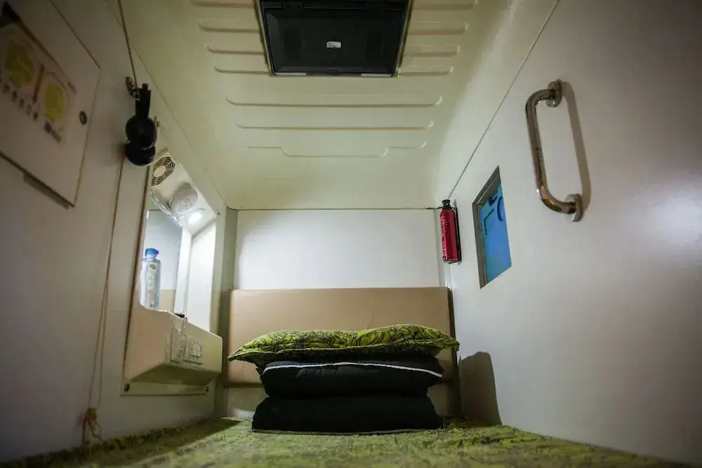 Сиань: Urban job papas capsule hostel