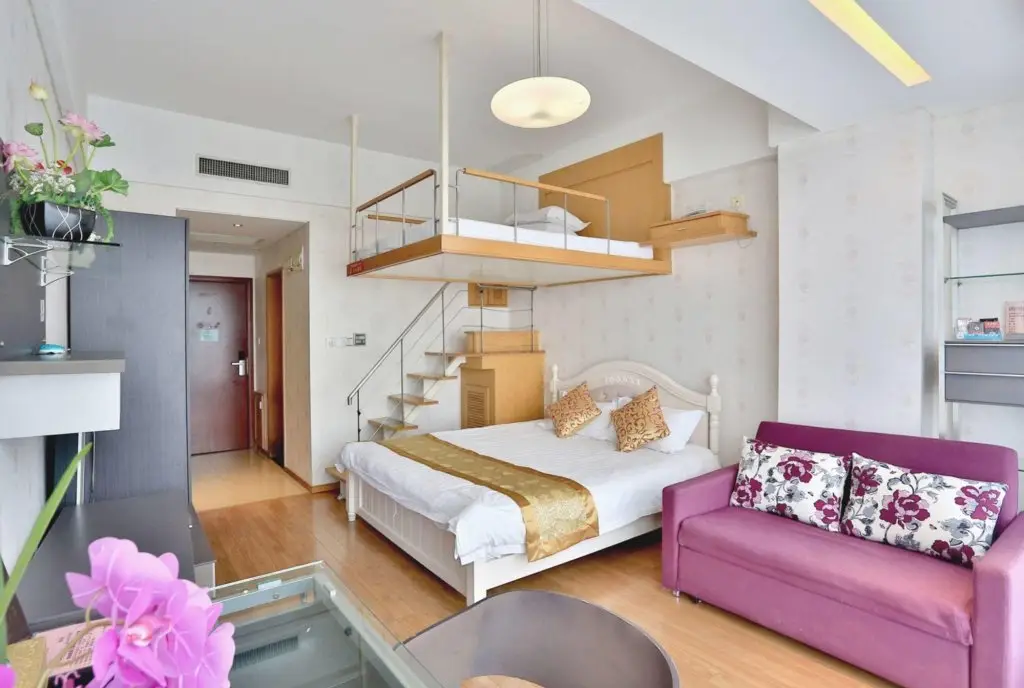 Ханчжоу: Youzi Apartment Hotel (Hangzhou West Lake Dongfang Jinzuo)