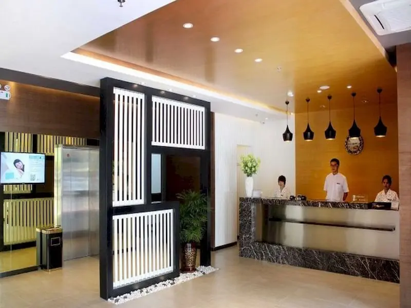 Хайкоу: Junzilan Hotel (Haikou Shangbang Parkway City Wangfujing Haiken Square)