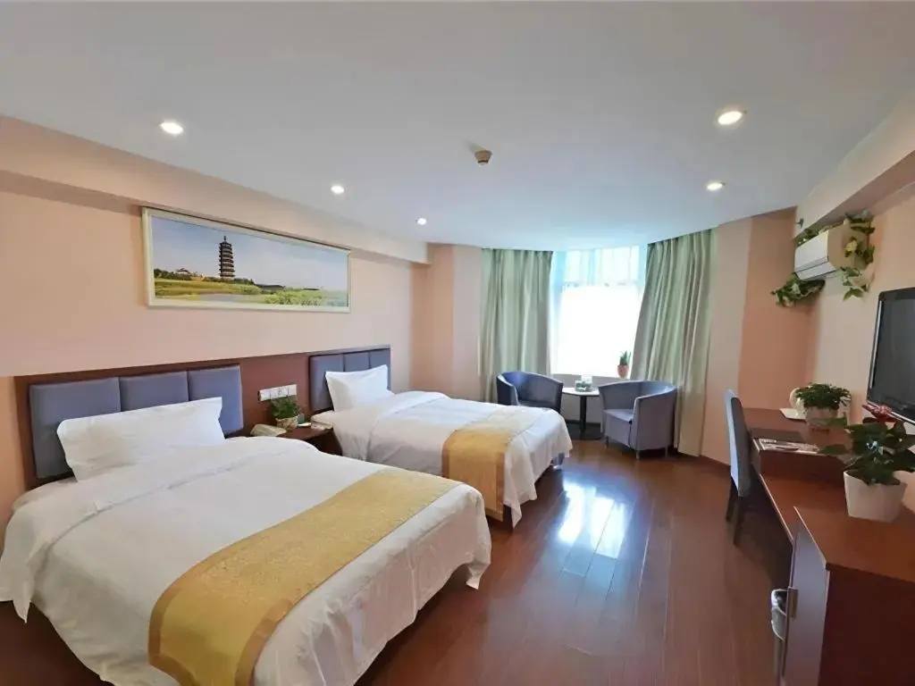 Янчжоу: GreenTree Alliance Jiangsu Yangzhou Hanjiang Middle Road Libao Square Hotel
