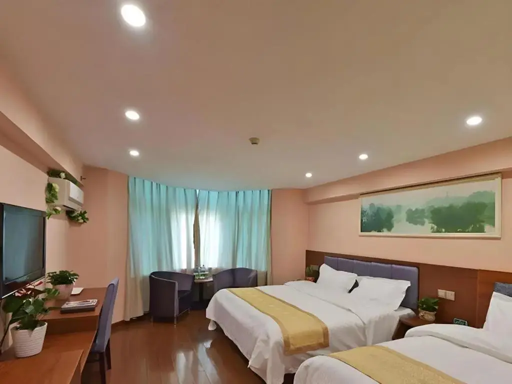 Янчжоу: GreenTree Alliance Jiangsu Yangzhou Hanjiang Middle Road Libao Square Hotel