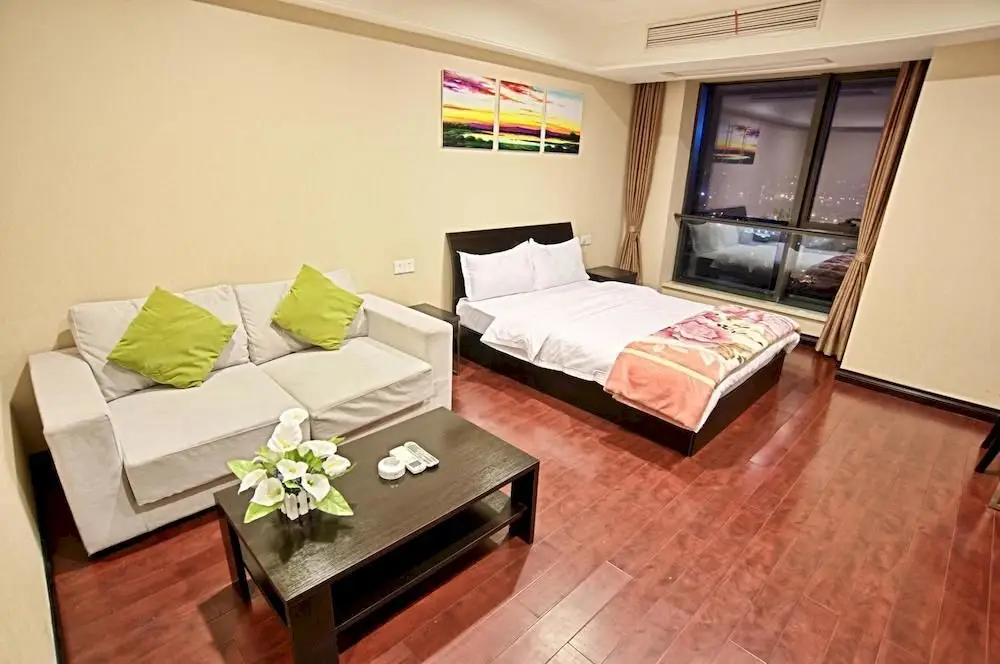 Далянь: Mingyang Hotel Apartment