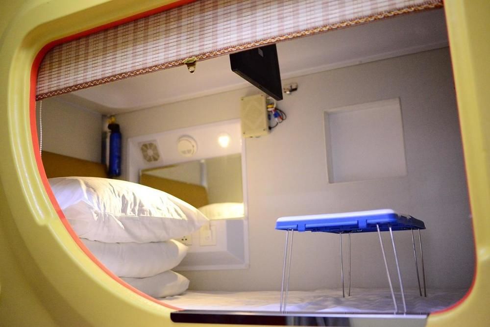 Ханчжоу: Shangjian Capsule Apartment Hangzhou East Railway Station