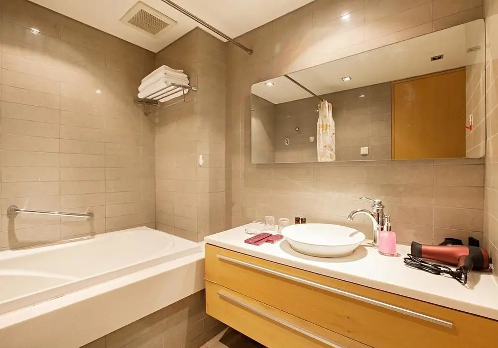 Пекин: Shiyu Round-bed Theme Service Apartment