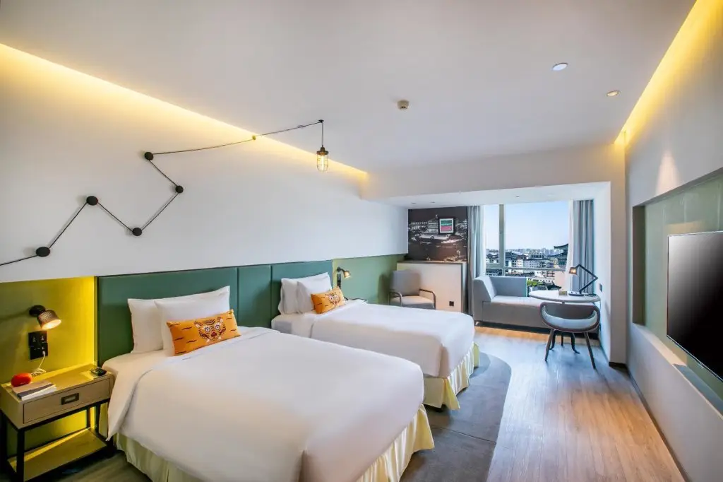 Сиань: Jinmao Hotel Xi’an Drum Tower