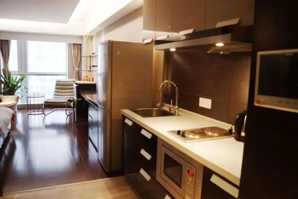 Нанкин: Nanjing Kaibin Apartment-Xinjiekou Kairun Branch