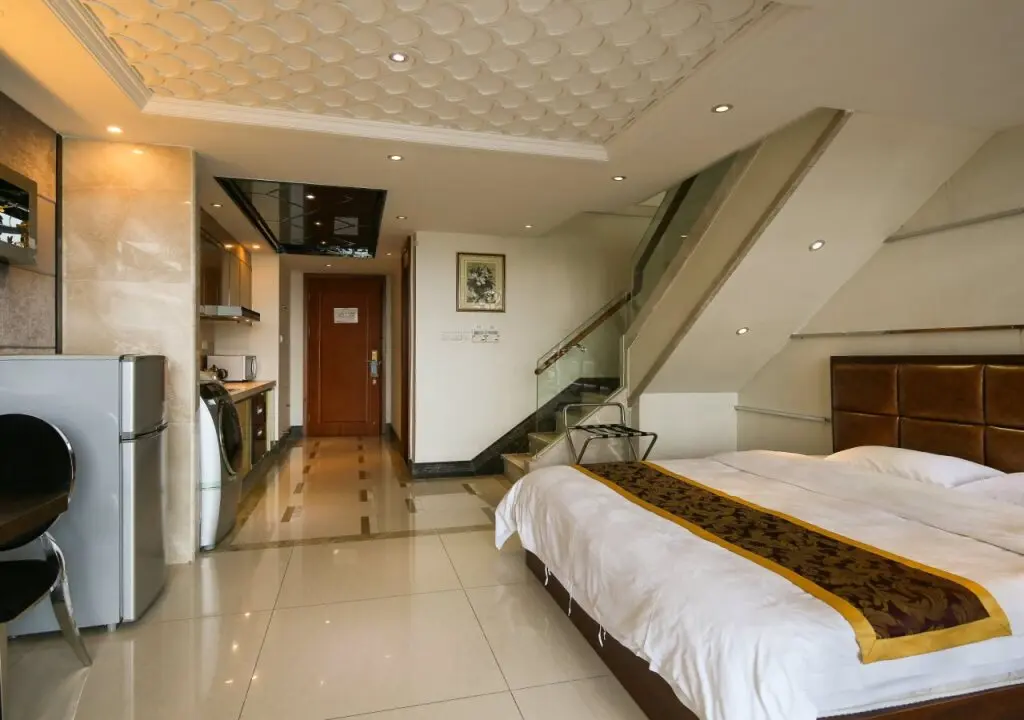 Гуанчжоу: Louidon Mega Apartment Hotel Of Kam Rueng Plaza - Sunshine Apartment