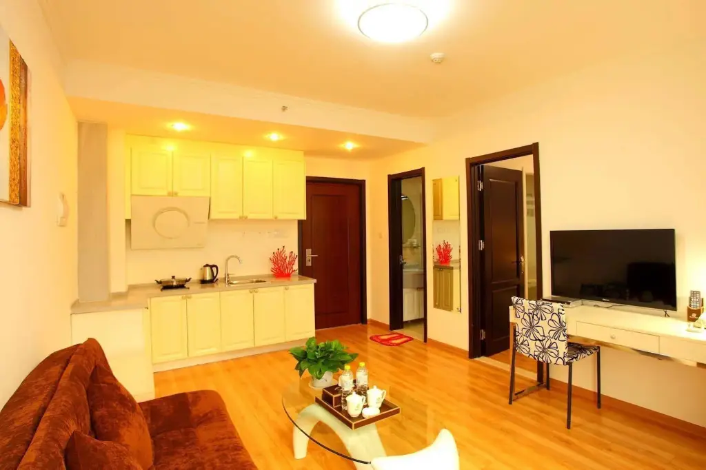 Циндао: Qingdao Xinlong Holiday Apartment