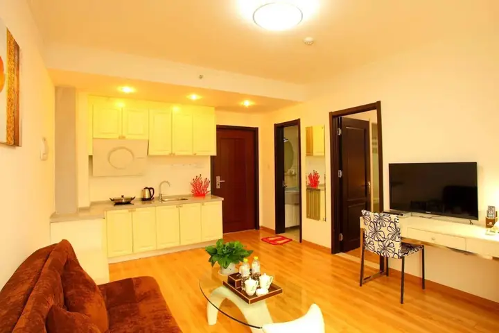 Циндао: Qingdao Xinlong Holiday Apartment