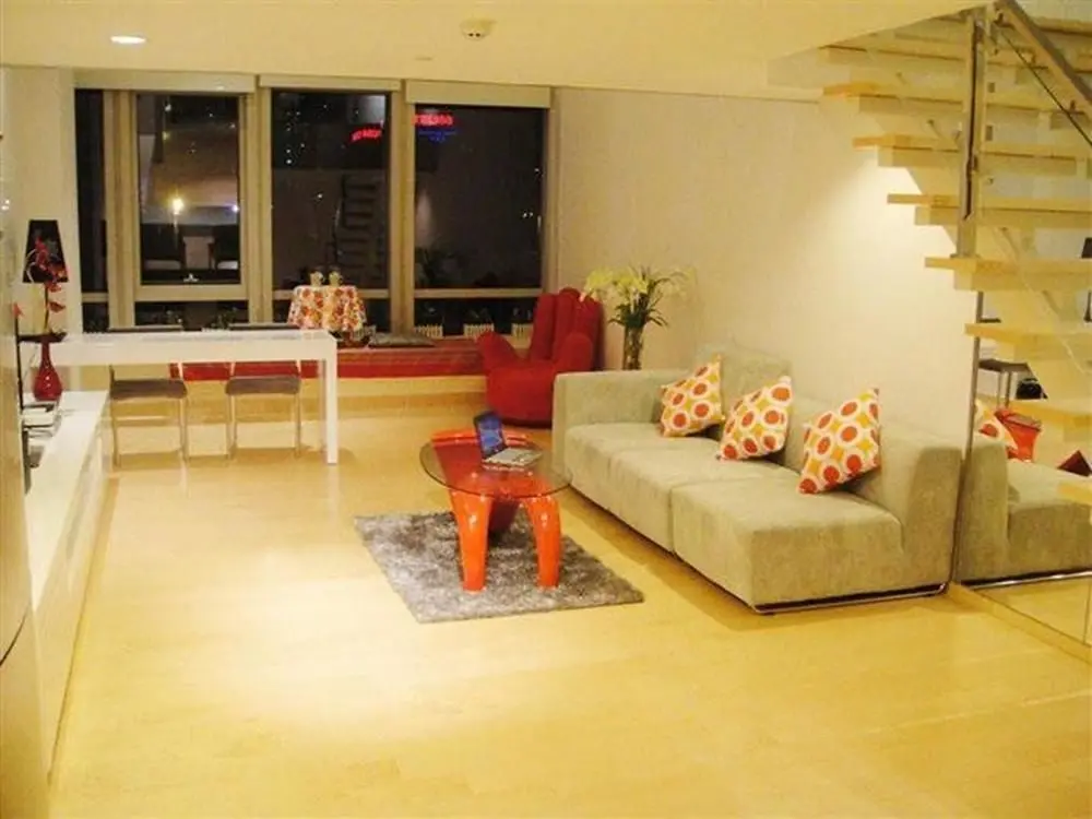 Гуанчжоу: Keluowei International Apartment Hotel (Guangzhou Zhujiang Xincheng , Fuli Dongshan Xintiandi)