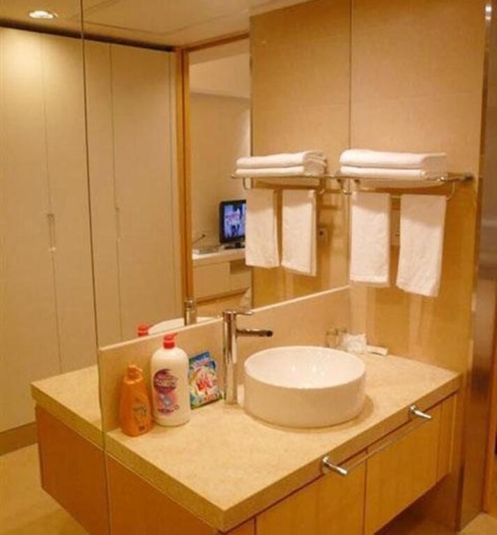 Гуанчжоу: Keluowei International Apartment Hotel (Guangzhou Zhujiang Xincheng , Fuli Dongshan Xintiandi)