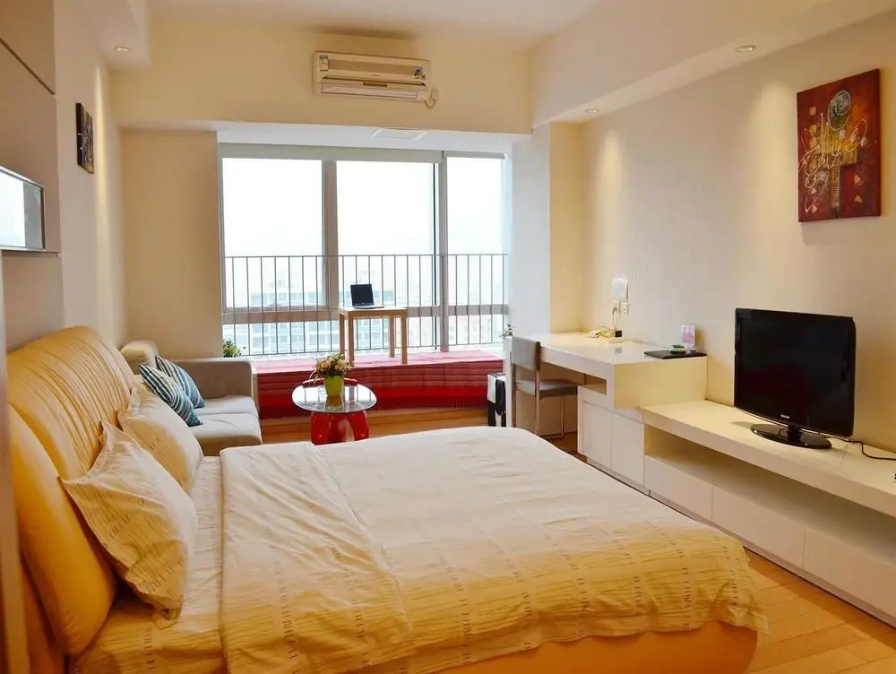 Гуанчжоу: Keluowei International Apartment Hotel (Guangzhou Zhujiang Xincheng , Fuli Dongshan Xintiandi)
