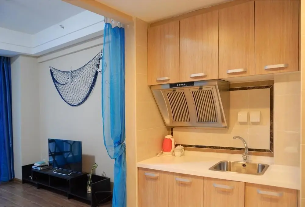 Далянь: Dalian Sea View Deluxe Apartment-wanda Plaza