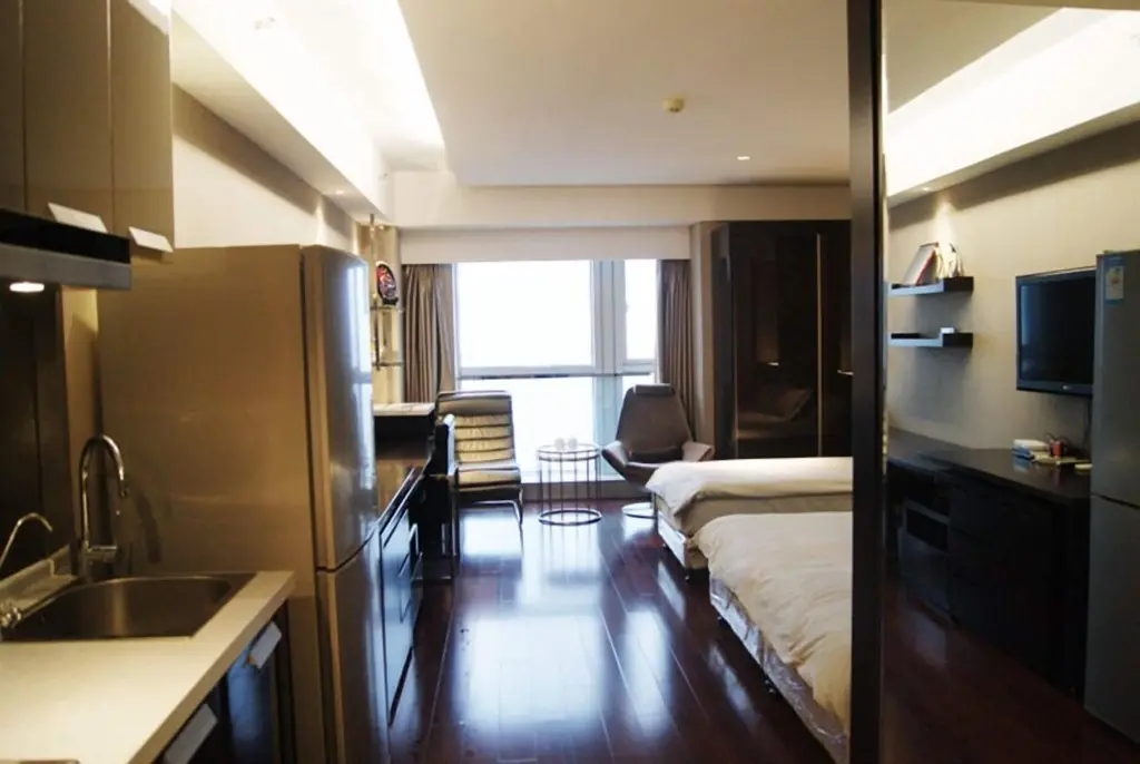 Нанкин: Nanjing Kaibin Apartment-Xinjiekou Kairun Branch