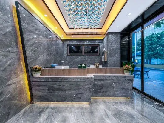 Гуанчжоу: Wanmei Yipin Hotel (Guangzhou North Railway Station Huacheng Road Metro Station)