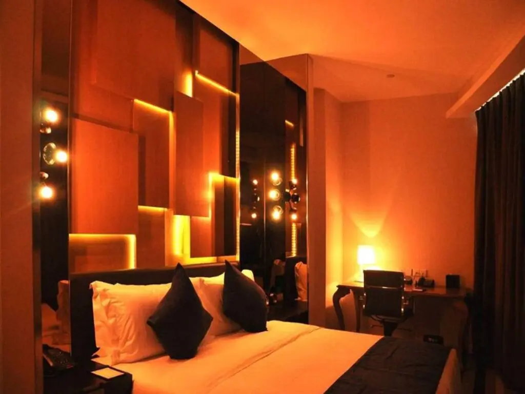 Циндао: Qingdao Jinfuyue Hotel (Heilongjiang Middle Road Oriental City Branch)