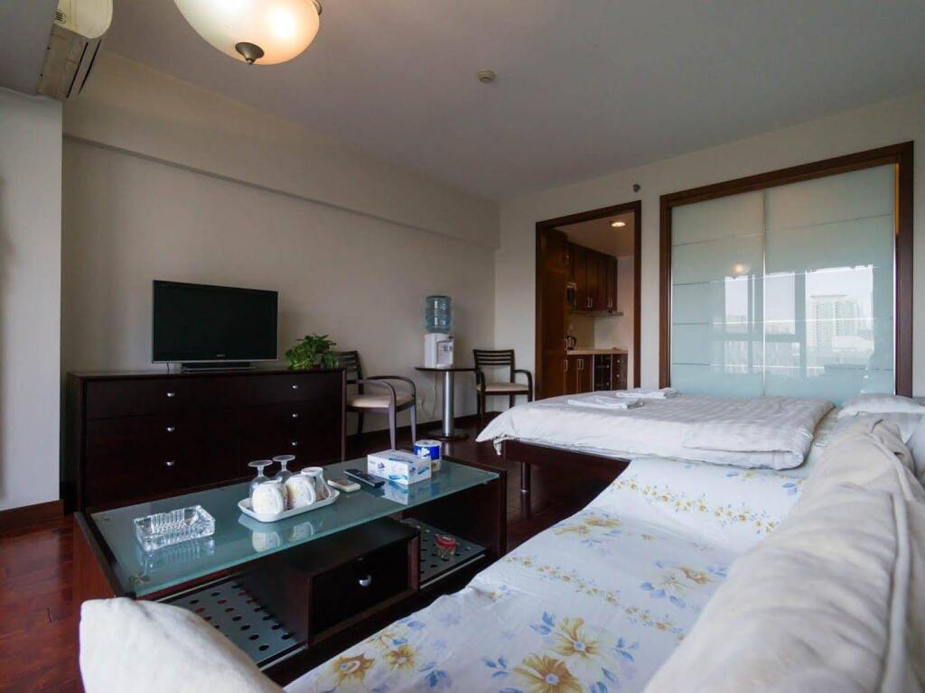 Пекин: Zheng Rong Niao Chao Apartment Lishui Bridge