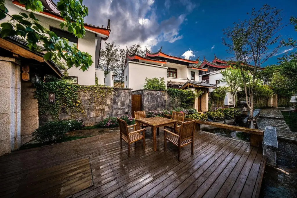 Лицзян: Mengdiezhuang Hotel - Lijiang