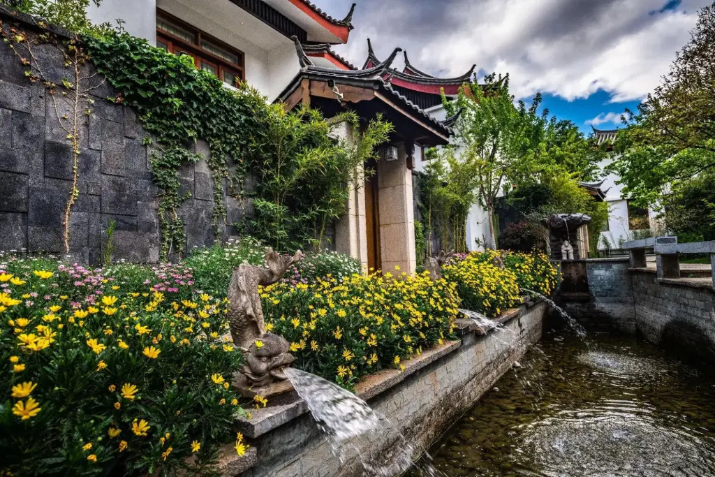 Лицзян: Mengdiezhuang Hotel - Lijiang