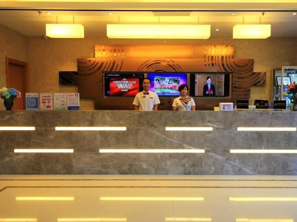 Фучжоу: GreenTree Inn Fuzhou Gushilou District North Xierhuan Road Zuohai park Express Hotel