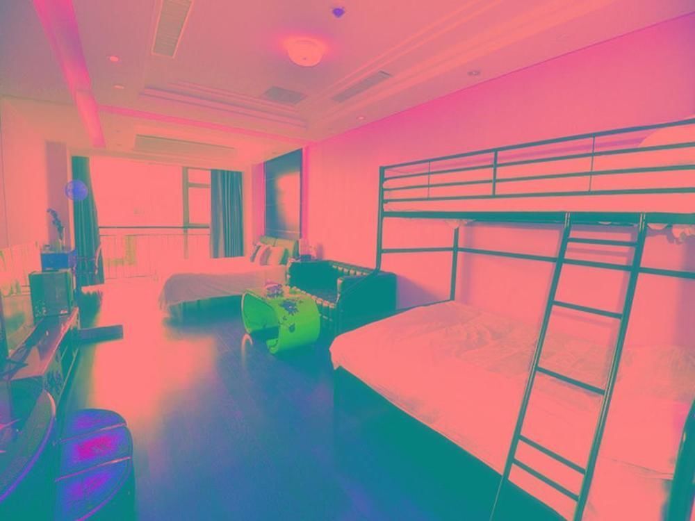 Циндао: Le Jia Xuan Boutique Apt-Wusi Square