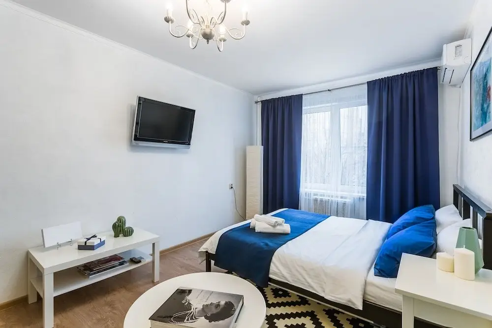 Москва: Apartment On Druzhinnikovskaya 11A