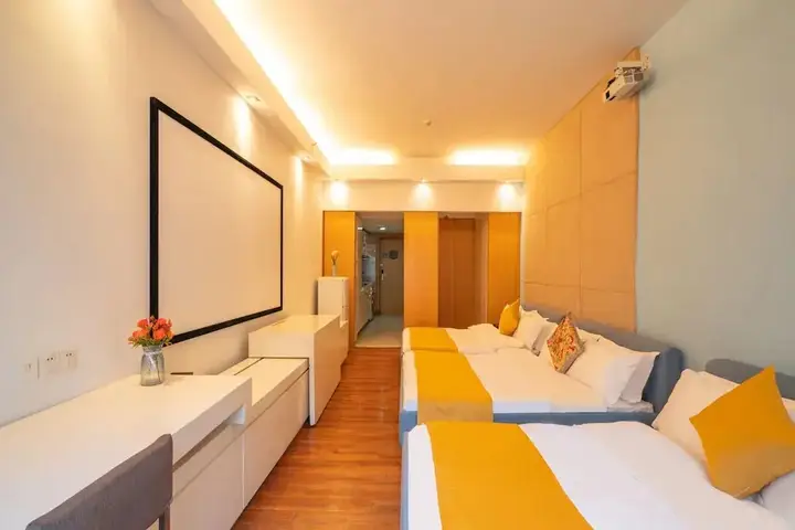 Гуанчжоу: Private-Enjoyed Home Apartment Hotel of R&F Wales Apartment