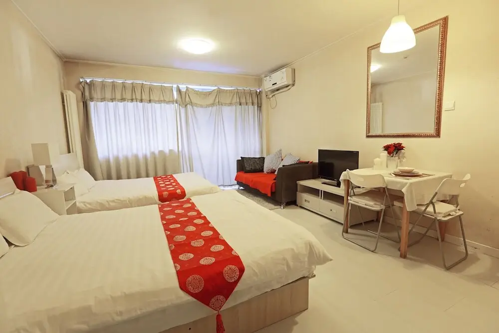 Пекин: BeiJing YuanJia Apartment nearby Sanlitun
