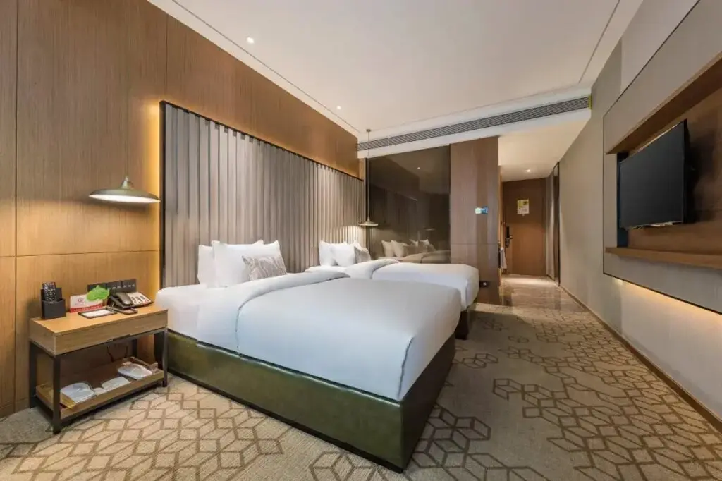 Фучжоу: Guohui Hot Spring Hotel (Fuzhou Sanfang Qixiang)
