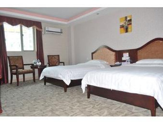 Гуанчжоу: Super8 Hotel Guangzhou Huangpu East Road Living Area