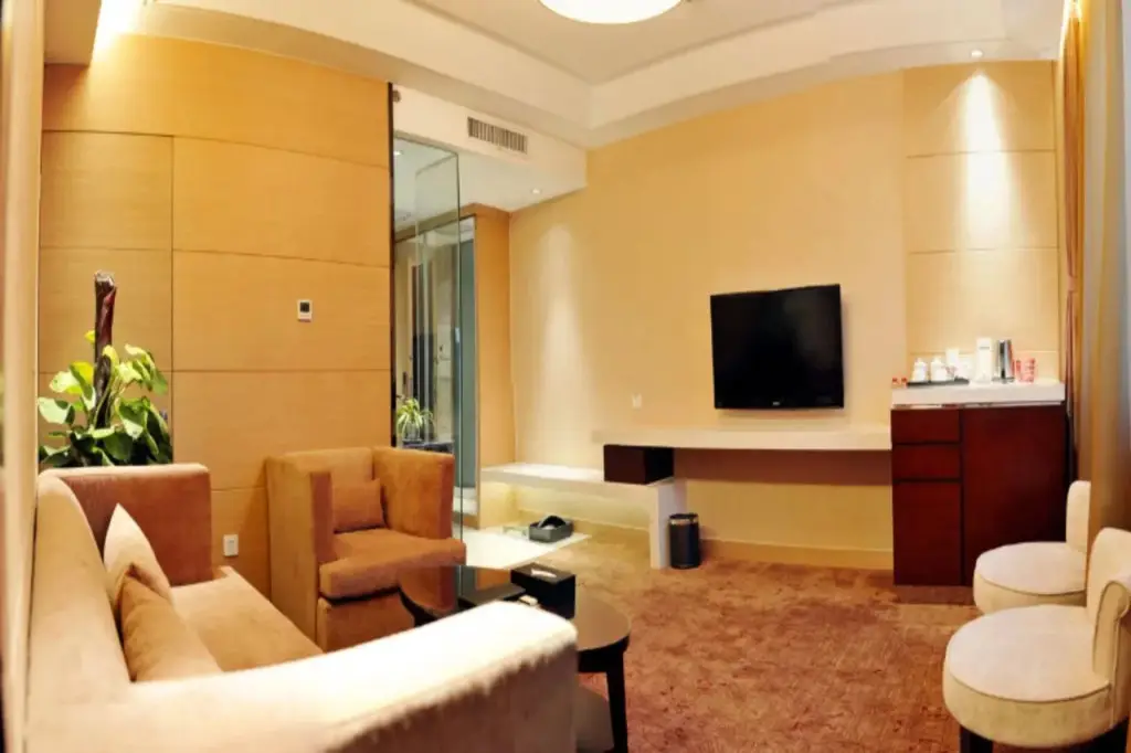 Цзинань: Shengli Shiyou Plaza Hotel Jinan