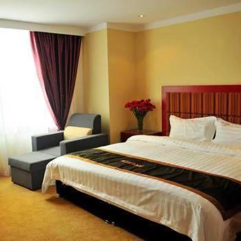 Сиань: Lucky Day Hotel (Xi'an Shaanxi Normal University Exhibition Center)
