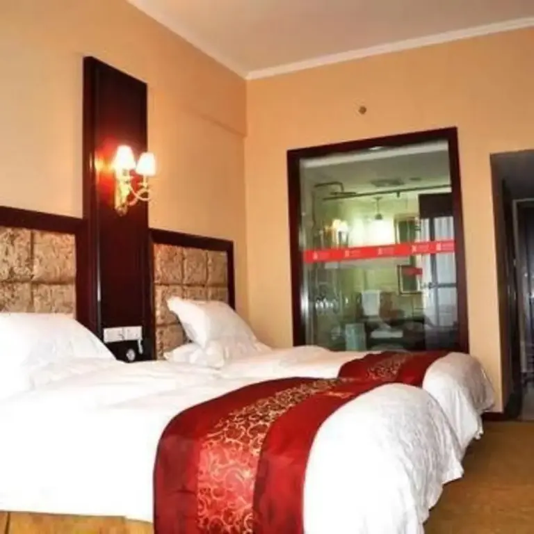Чэнду: Tian Fu Hotel (Chengdu Wenshuyuan Longhu Tianjie Branch)
