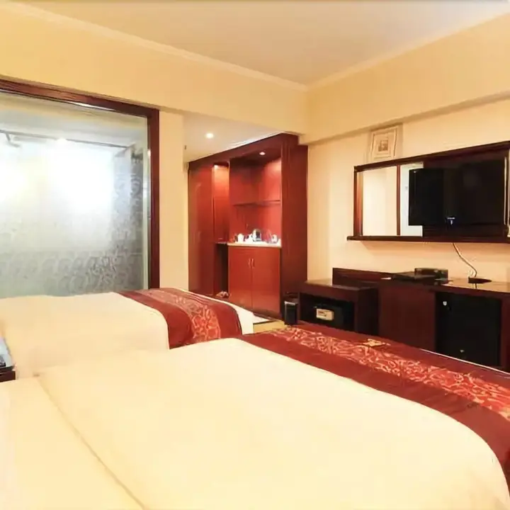 Чэнду: Tian Fu Hotel (Chengdu Wenshuyuan Longhu Tianjie Branch)