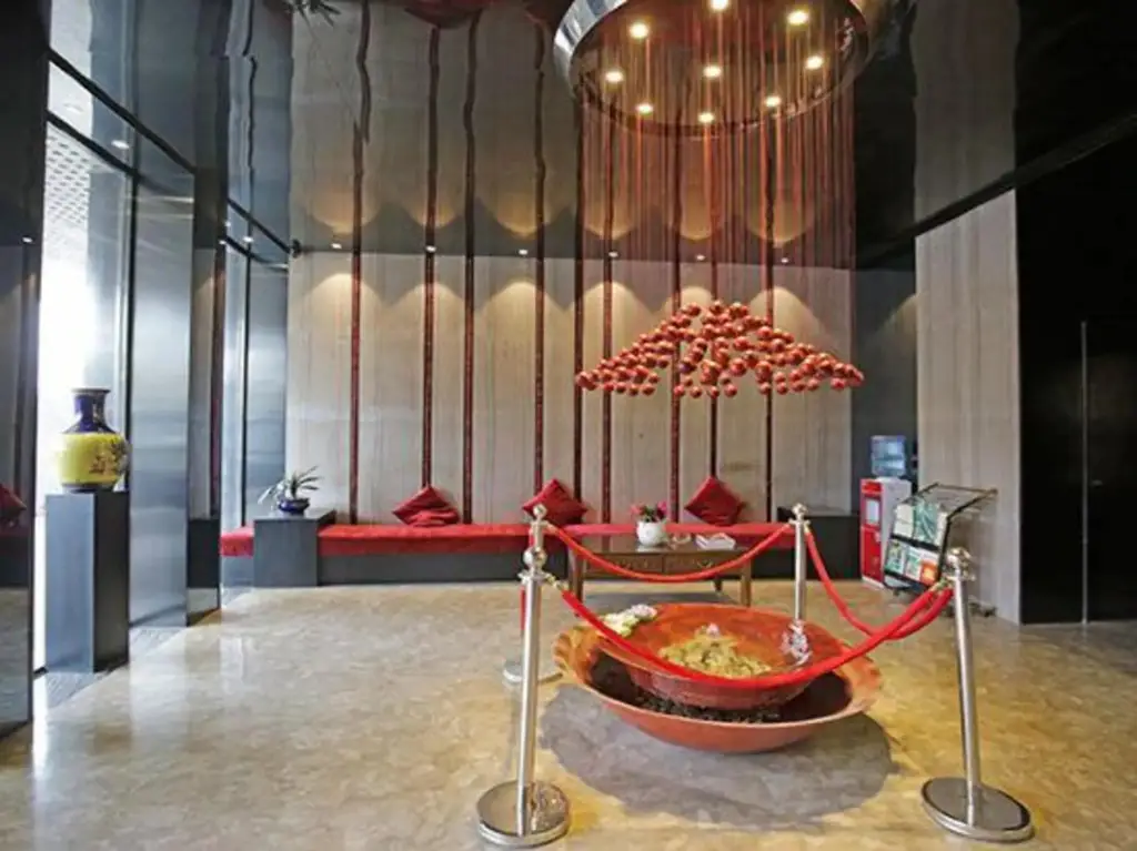 Чэнду: Chengdu Meigedeng Hotel (hyperlane Chaoxian Park Machao West Road Subway Station)