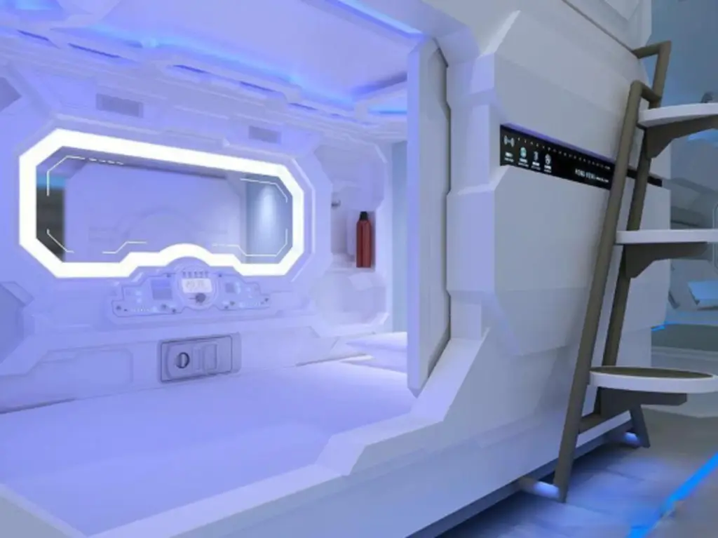 Шэньчжэнь: Shenzhen Xinchao Capsule Cabin Hotel