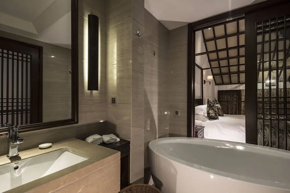 Ханчжоу: Tuankou Zhongan Radon Hotspring Resort