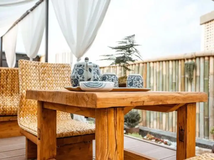 Чэнду: Yunfuli Yinsu Du Fu Thatched Cottage Business and Leisure B&B