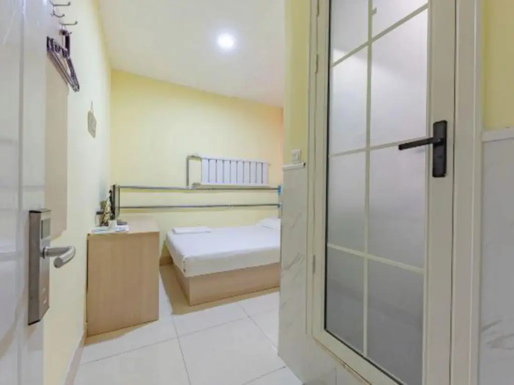 Цзинань: Pod Inn Chain Hotel (Jinan Qilu Hospital Quancheng Plaza)