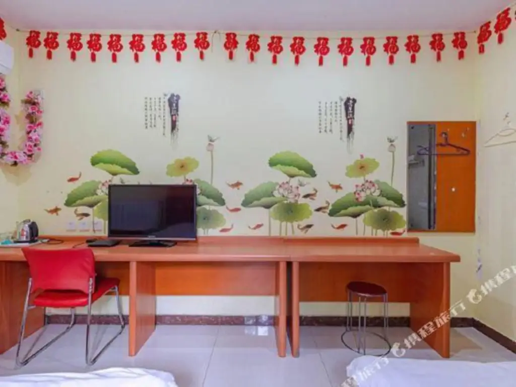 Цзинань: Pod Inn Chain Hotel (Jinan Qilu Hospital Quancheng Plaza)