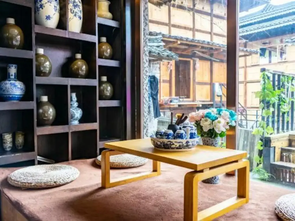 Леишан: Xijiang Luanxi Hanshe Garden Hotel (No. 1 Fengyu Bridge Branch)