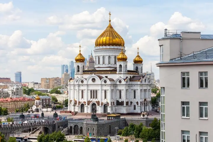 Москва: Penthouse with Kremlin Views