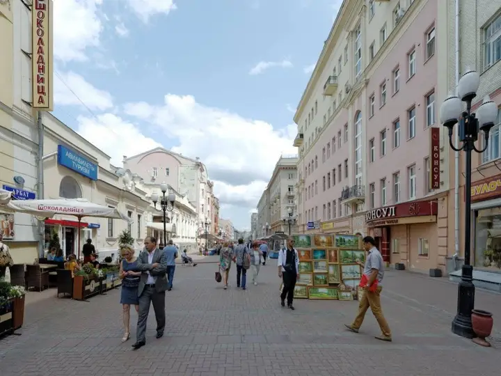 Москва: Babushka Doll Hostel on Arbat Street